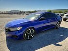 2022 Honda Accord Sport Se Blue vin: 1HGCV1F40NA091210