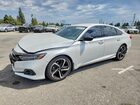 2021 Honda Accord Sport Se White vin: 1HGCV1F42MA037650