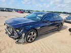 2018 Honda Accord Blue vin: 1HGCV1F50JA037649