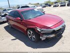 2018 Honda Accord Touring Red vin: 1HGCV1F90JA192379