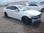 2018 Honda Accord Touring White vin: 1HGCV1F99JA117373