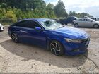 2020 Honda Accord Sport 2.0t Синий vin: 1HGCV2F30LA011317