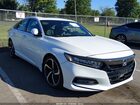 2019 Honda Accord Sport 2.0t White vin: 1HGCV2F37KA019428