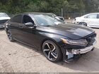 2022 Honda Accord Hybrid Sport Черный vin: 1HGCV3F29NA034868
