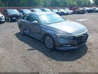 2018 Honda Accord Hybrid Ex-l Gray vin: 1HGCV3F53JA003622