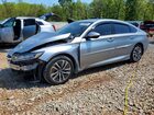 2018 Honda Accord Hybrid Exl Silver vin: 1HGCV3F59JA016584