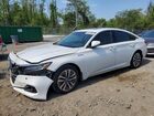 2022 Honda Accord Hybrid Exl White vin: 1HGCV3F59NA008491