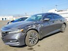 2018 Honda Accord Touring Hybrid Gray vin: 1HGCV3F93JA011478