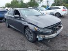 2019 Honda Accord Hybrid Touring Gray vin: 1HGCV3F98KA006522