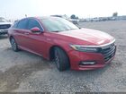 2019 Honda Accord Hybrid Touring Red vin: 1HGCV3F99KA008120