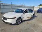 2023 Honda Accord Lx White vin: 1HGCY1F24PA027356