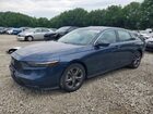 2024 Honda Accord Hybrid Exl Синий vin: 1HGCY2F6XRA040219