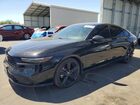 2025 Honda Accord Hybrid Sport-l Black vin: 1HGCY2F74SA081847