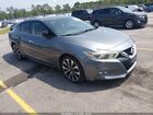 2016 Nissan Maxima 3.5 Sr Gray vin: 1N4AA6AP0GC435468