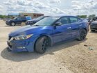 2016 Nissan Maxima 3.5 Sr Blue vin: 1N4AA6AP0GC907040