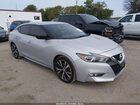 2017 Nissan Maxima 3.5 S Silver vin: 1N4AA6AP1HC456573