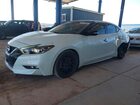 2017 Nissan Maxima 3.5 Sl White vin: 1N4AA6AP1HC457688