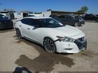 2017 Nissan Maxima 3.5 Sr White vin: 1N4AA6AP5HC400782