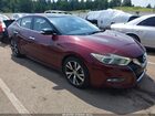 2017 Nissan Maxima 3.5 Platinum Maroon vin: 1N4AA6AP6HC377397