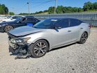 2017 Nissan Maxima 3.5 Sl Silver vin: 1N4AA6AP8HC373321