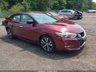 2016 Nissan Maxima 3.5 S Красный vin: 1N4AA6AP9GC397464