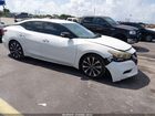 2016 Nissan Maxima   Белый vin: 1N4AA6AP9GC430205