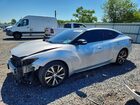2018 Nissan Maxima 3.5 Sl Silver vin: 1N4AA6AP9JC395477