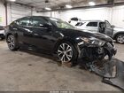 2018 Nissan Maxima 3.5 Sl Black vin: 1N4AA6APXJC405207