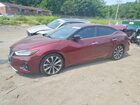 2019 Nissan Maxima 3.5 S Red vin: 1N4AA6AV4KC379252