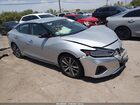 2022 Nissan Maxima Sv Xtronic Cvt Silver vin: 1N4AA6CV0NC503891