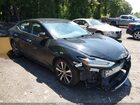 2021 Nissan Maxima Sv Xtronic Cvt Black vin: 1N4AA6CV2MC507083