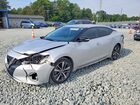 2020 Nissan Maxima Sv Silver vin: 1N4AA6CV6LC364380