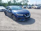 2020 Nissan Maxima Sv Xtronic Cvt Blue vin: 1N4AA6CV8LC372710