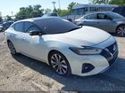 2021 Nissan Maxima Platinum Xtronic Cvt Белый vin: 1N4AA6FV2MC512117
