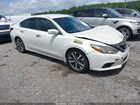 2017 Nissan Altima 2.5 Sr White vin: 1N4AL3AP9HC499244