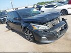 2022 Nissan Altima Sr Vc-turbo Fwd Черный vin: 1N4AL4CVXNN347684