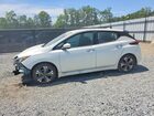 2020 Nissan Leaf Sv White vin: 1N4AZ1CP3LC302495