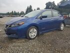 2018 Nissan Leaf S Blue vin: 1N4AZ1CP8JC314672