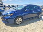 2019 Nissan Leaf S Blue vin: 1N4AZ1CPXKC305702