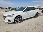 2021 Nissan Altima Sr White vin: 1N4BL4CWXMN374265