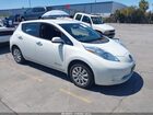 2017 Nissan Leaf S White vin: 1N4BZ0CP9HC303236