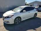 2019 Nissan Leaf Sl Plus Белый vin: 1N4BZ1CP5KC317180