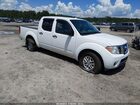 2016 Nissan Frontier Sv White vin: 1N6AD0EVXGN712698