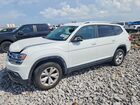2019 Volkswagen Atlas Se White vin: 1V2DR2CA3KC533600