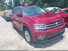 2018 Volkswagen Atlas 3.6l V6 Sel Красный vin: 1V2ER2CA1JC547983