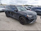 2022 Volkswagen Atlas 3.6l V6 Se W/technology Black vin: 1V2JR2CA7NC565344
