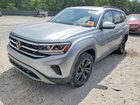 2022 Volkswagen Atlas Se Silver vin: 1V2JR2CA8NC538752
