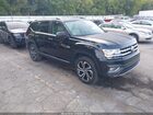 2018 Volkswagen Atlas 3.6l V6 Sel Black vin: 1V2MR2CA0JC535433