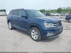 2018 Volkswagen Atlas 3.6l V6 Sel Blue vin: 1V2MR2CA2JC535532