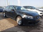 2016 Volkswagen Passat 1.8t S Black vin: 1VWAT7A31GC055947